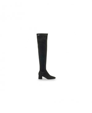 Bottes et cuissardes Les Tropeziennes DOTYHIGH Noir Suede Femme|HVZU-13888207